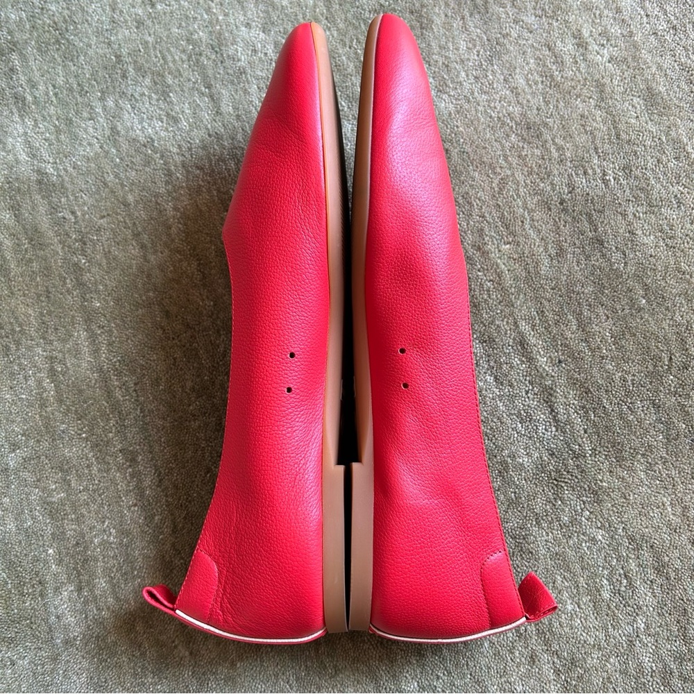 Everlane Day Glove Flats in Red - size 9.5